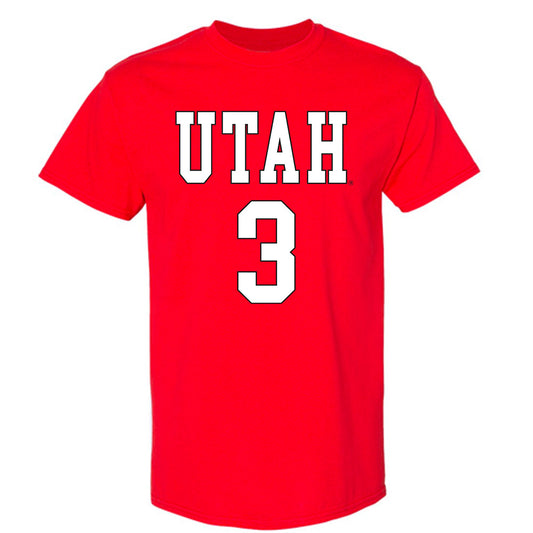 Utah - NCAA Men's Basketball : Don McHenry - Replica Shersey T-Shirt-0