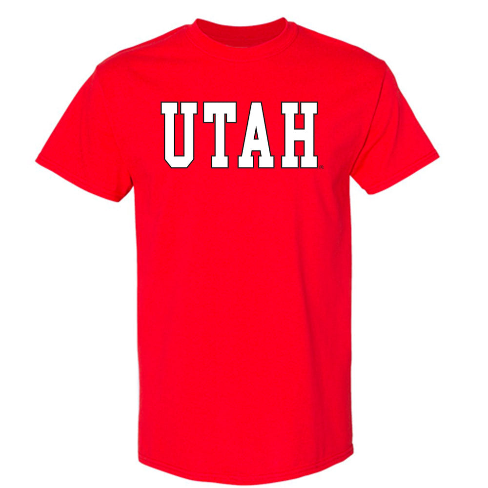 Utah - NCAA Men's Basketball : Malek Gomma - Replica Shersey T-Shirt-0