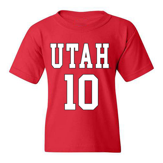 Utah - NCAA Men's Basketball : Jahki Howard - Replica Shersey Youth T-Shirt-0