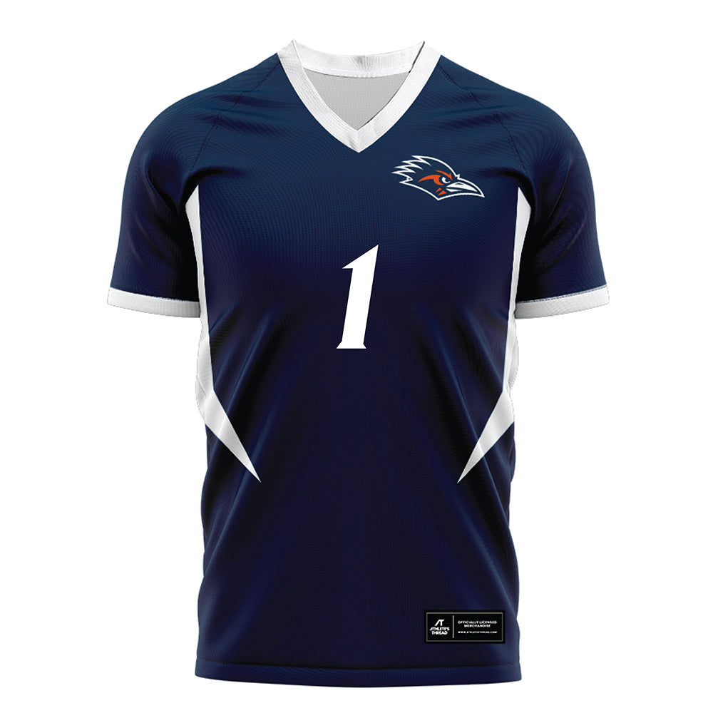 UTSA - NCAA Women's Soccer : Jaelyn Bracamonte - Navy Soccer Jersey-0