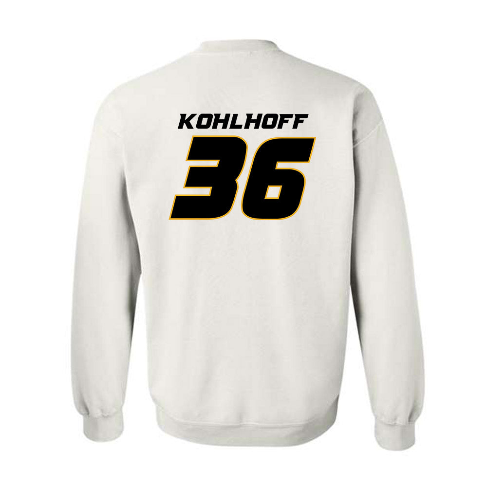 Missouri - NCAA Baseball : Keagen Kohlhoff - Replica Shersey Crewneck Sweatshirt-1