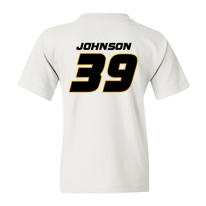 Missouri - NCAA Baseball : Ethan Johnson - Replica Shersey Youth T-Shirt-1