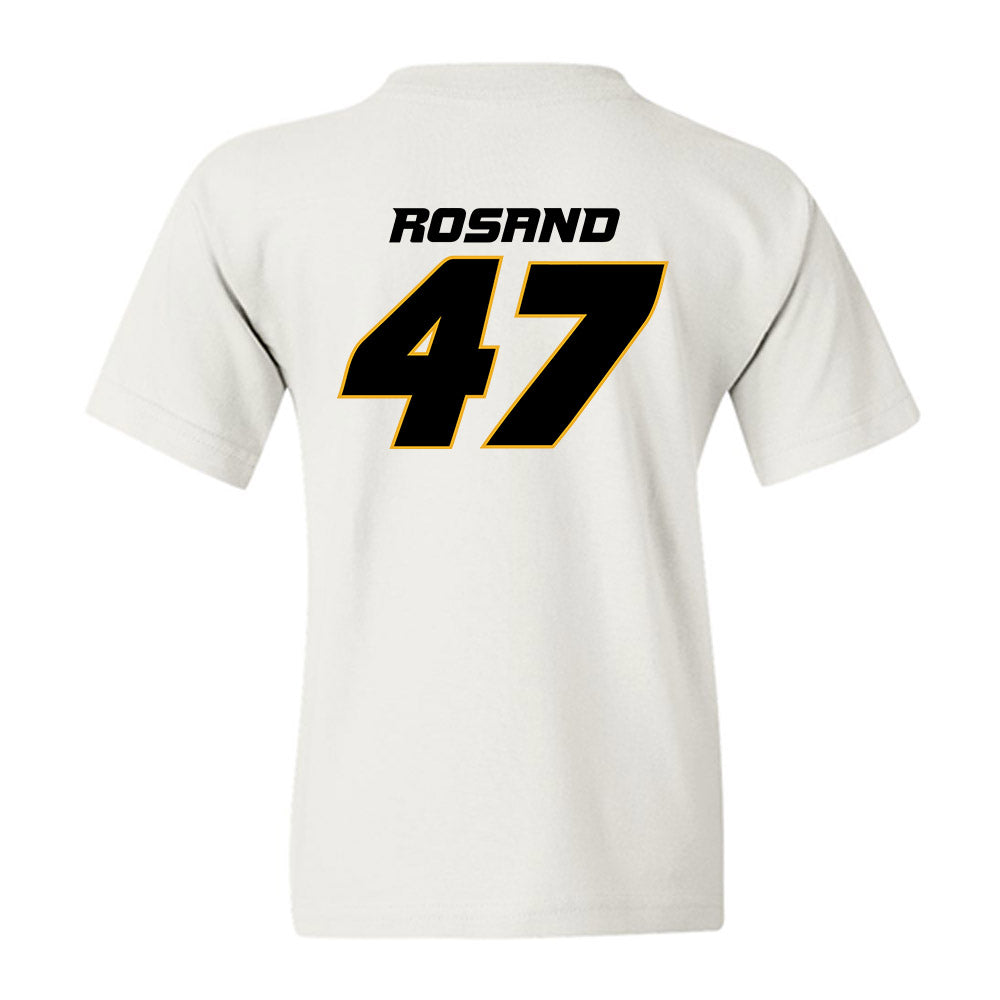 Missouri - NCAA Baseball : Sam Rosand - Replica Shersey Youth T-Shirt-1