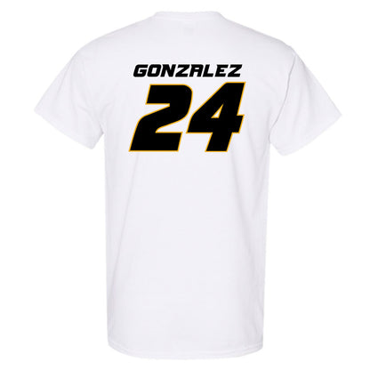 Missouri - NCAA Baseball : Keyler Gonzalez - Replica Shersey T-Shirt-1
