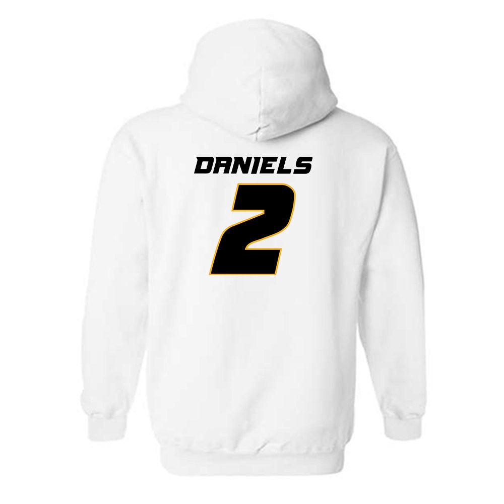 Missouri - NCAA Baseball : Brock Daniels - Replica Shersey Hooded Sweatshirt-1