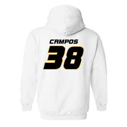 Missouri - NCAA Baseball : Juliomar Campos - Replica Shersey Hooded Sweatshirt-1