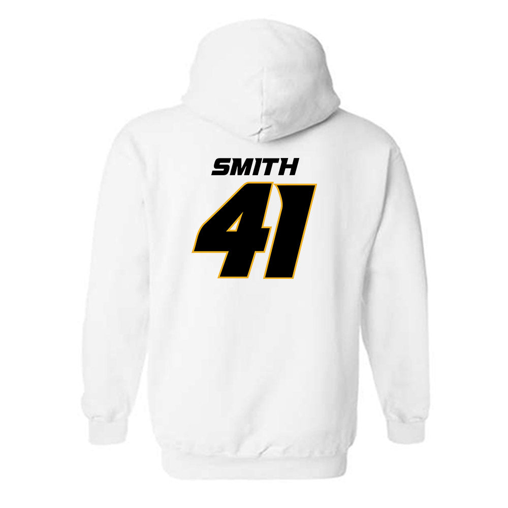Missouri - NCAA Baseball : Nic Smith - Replica Shersey Hooded Sweatshirt-1