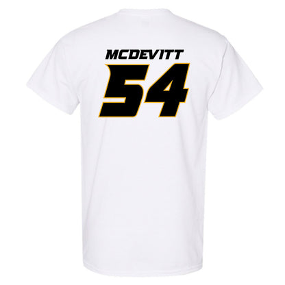 Missouri - NCAA Baseball : Josh McDevitt - Replica Shersey T-Shirt-1