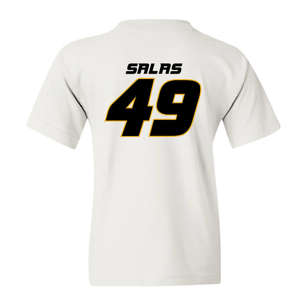 Missouri - NCAA Baseball : Isaiah Salas - Replica Shersey Youth T-Shirt-1