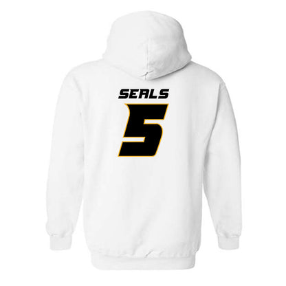 Missouri - NCAA Baseball : Pierre Seals - Replica Shersey Hooded Sweatshirt-1