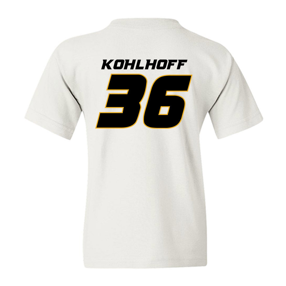 Missouri - NCAA Baseball : Keagen Kohlhoff - Replica Shersey Youth T-Shirt-1