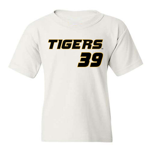 Missouri - NCAA Baseball : Ethan Johnson - Replica Shersey Youth T-Shirt-0
