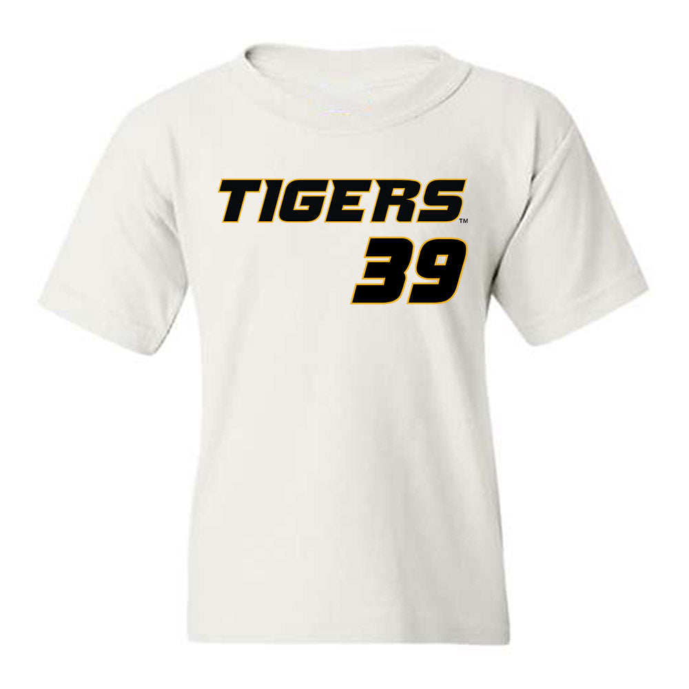Missouri - NCAA Baseball : Ethan Johnson - Replica Shersey Youth T-Shirt-0
