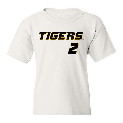Missouri - NCAA Baseball : Brock Daniels - Replica Shersey Youth T-Shirt-0