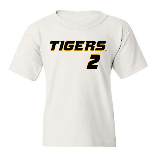 Missouri - NCAA Baseball : Brock Daniels - Replica Shersey Youth T-Shirt-0