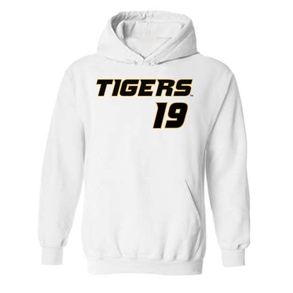 Missouri - NCAA Baseball : Blaize Ward - Replica Shersey Hooded Sweatshirt-0