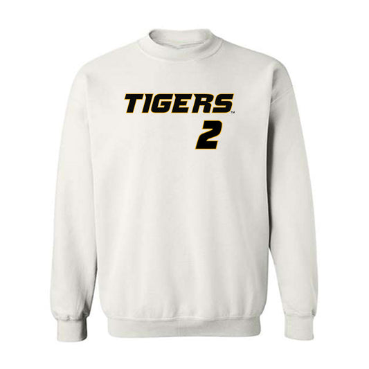 Missouri - NCAA Baseball : Brock Daniels - Replica Shersey Crewneck Sweatshirt-0