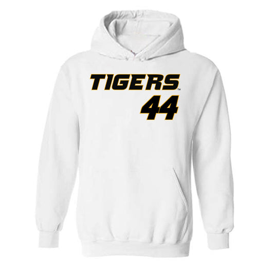 Missouri - NCAA Baseball : Jackson Sobel - Replica Shersey Hooded Sweatshirt-0