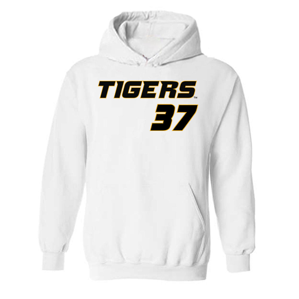 Missouri - NCAA Baseball : Leo Humbert - Replica Shersey Hooded Sweatshirt-0