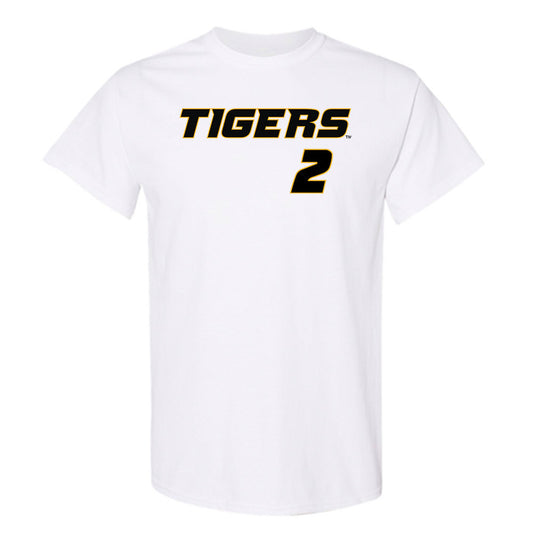Missouri - NCAA Baseball : Brock Daniels - Replica Shersey T-Shirt-0