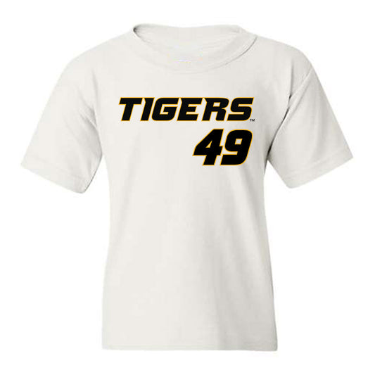 Missouri - NCAA Baseball : Isaiah Salas - Replica Shersey Youth T-Shirt-0