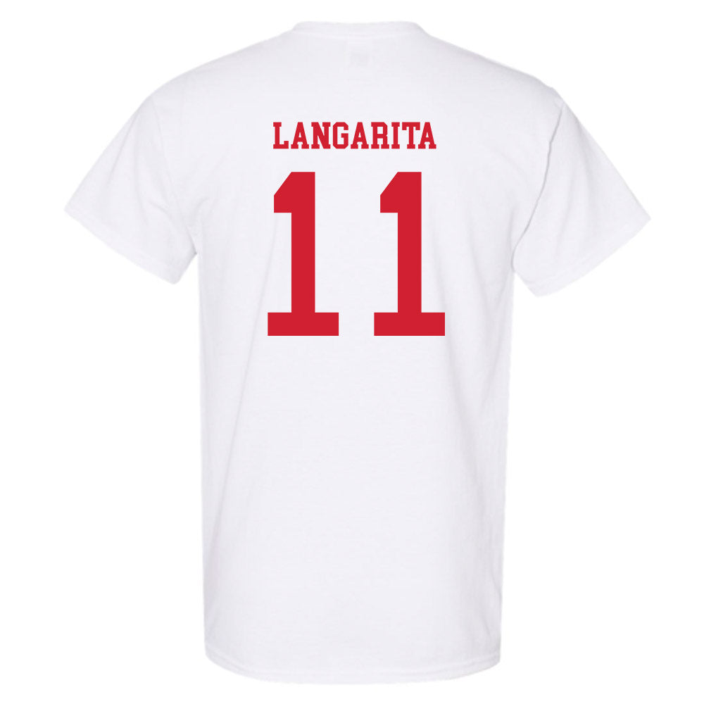 Utah - NCAA Men's Basketball : Lucas Langarita - Replica Shersey T-Shirt-1