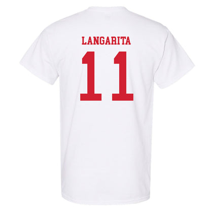 Utah - NCAA Men's Basketball : Lucas Langarita - Replica Shersey T-Shirt-1
