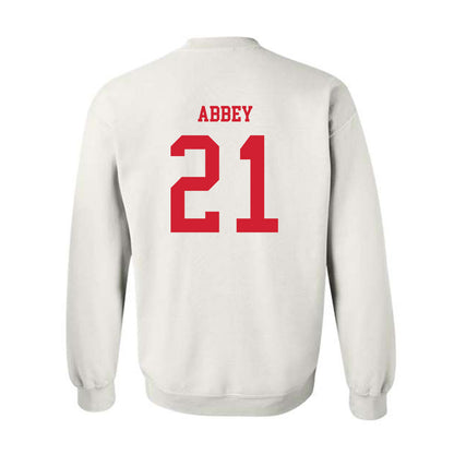 Utah - NCAA Men's Basketball : Obomate Abbey - Replica Shersey Crewneck Sweatshirt-1