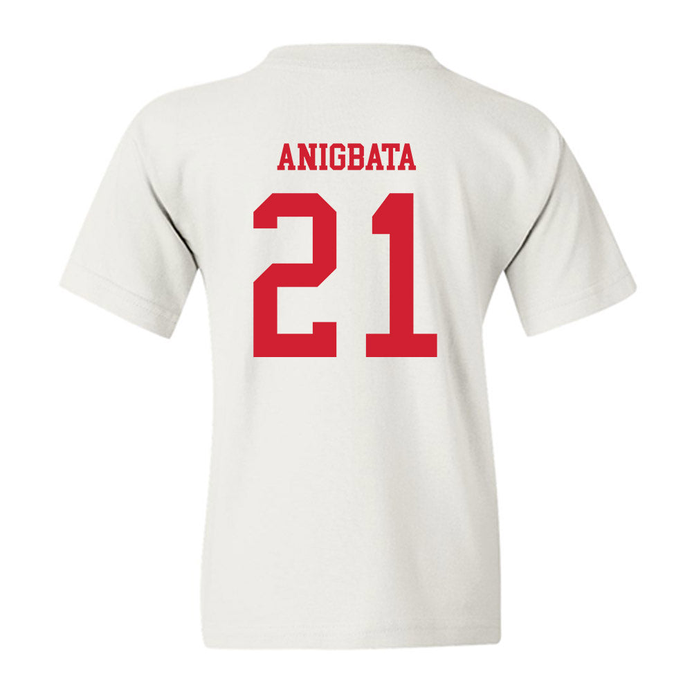 Utah - NCAA Men's Basketball : Alec Anigbata - Replica Shersey Youth T-Shirt-1