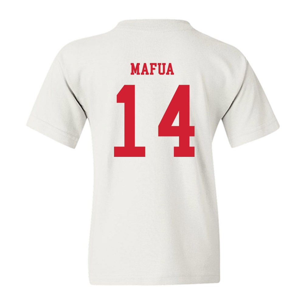 Utah - NCAA Women's Basketball : Kamryn Mafua - Replica Shersey Youth T-Shirt-1