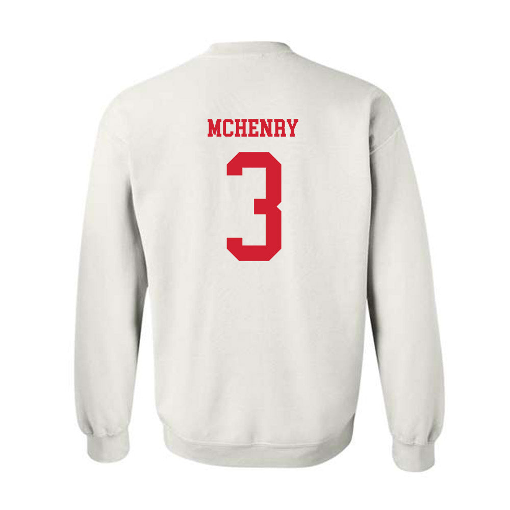 Utah - NCAA Men's Basketball : Don McHenry - Replica Shersey Crewneck Sweatshirt-1