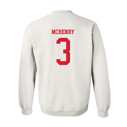 Utah - NCAA Men's Basketball : Don McHenry - Replica Shersey Crewneck Sweatshirt-1
