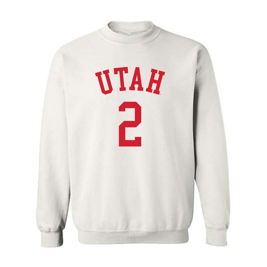 Utah - NCAA Women's Basketball : La Sneed - Replica Shersey Crewneck Sweatshirt-0