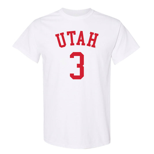 Utah - NCAA Men's Basketball : Don McHenry - Replica Shersey T-Shirt-0