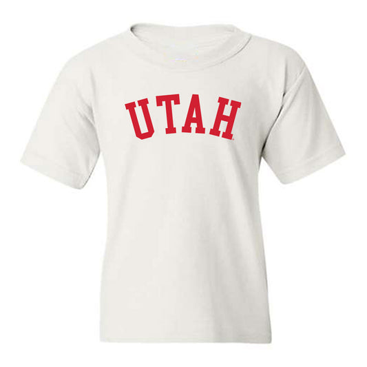 Utah - NCAA Men's Basketball : Malek Gomma - Replica Shersey Youth T-Shirt-0