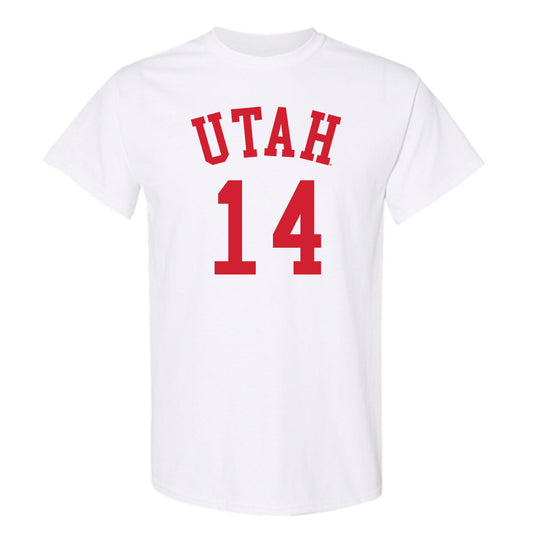 Utah - NCAA Women's Basketball : Kamryn Mafua - Replica Shersey T-Shirt-0