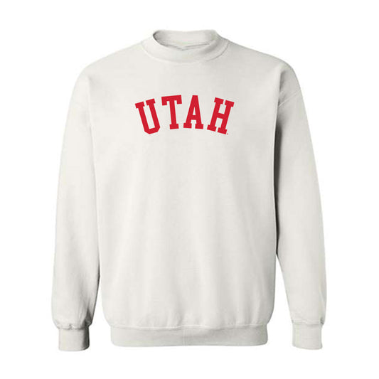 Utah - NCAA Men's Basketball : Malek Gomma - Replica Shersey Crewneck Sweatshirt-0