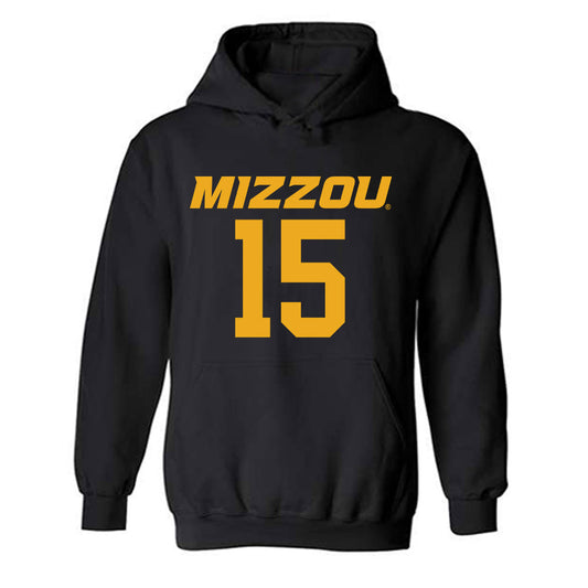 Missouri - NCAA Men's Basketball : Shawn Phillips Jr. - Replica Shersey Hooded Sweatshirt-0