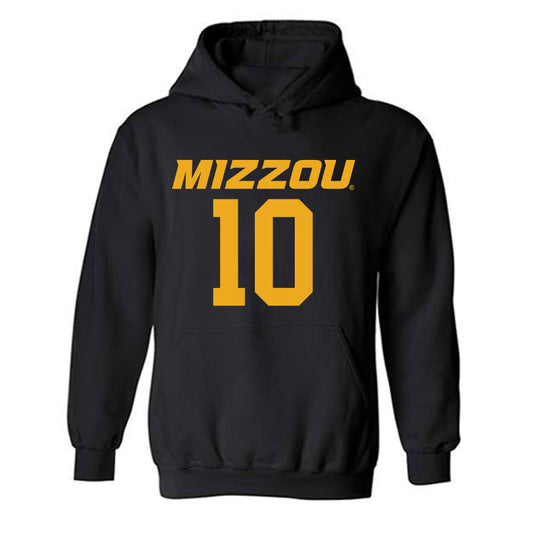 Missouri - NCAA Men's Basketball : Aidan Chronister - Replica Shersey Hooded Sweatshirt-0