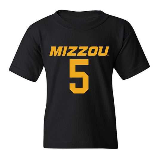 Missouri - NCAA Men's Basketball : T.O. Barrett - Replica Shersey Youth T-Shirt-0