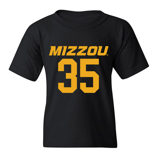 Missouri - NCAA Men's Basketball : Jacob Crews - Replica Shersey Youth T-Shirt-0