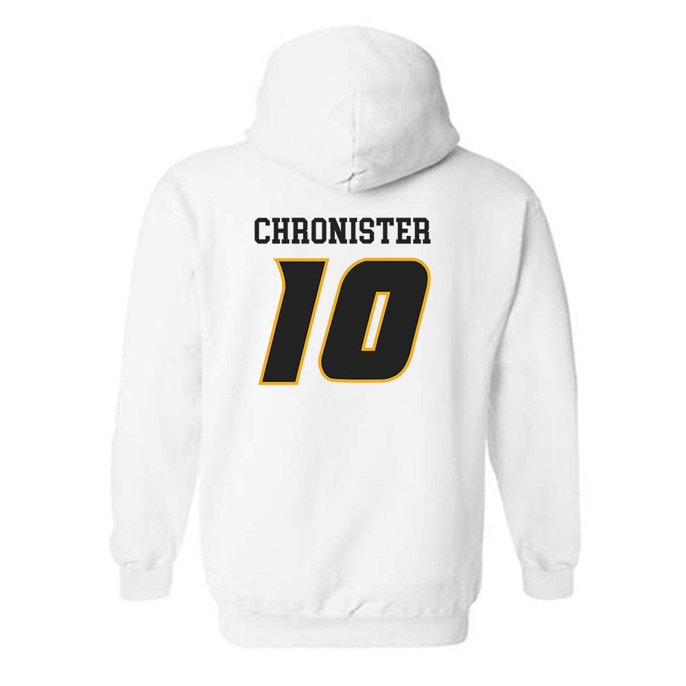 Missouri - NCAA Men's Basketball : Aidan Chronister - Replica Shersey Hooded Sweatshirt-1