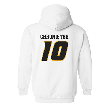 Missouri - NCAA Men's Basketball : Aidan Chronister - Replica Shersey Hooded Sweatshirt-1
