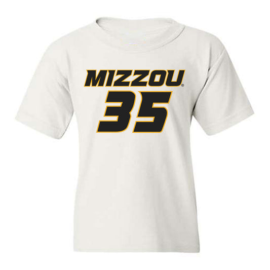 Missouri - NCAA Men's Basketball : Jacob Crews - Replica Shersey Youth T-Shirt-0