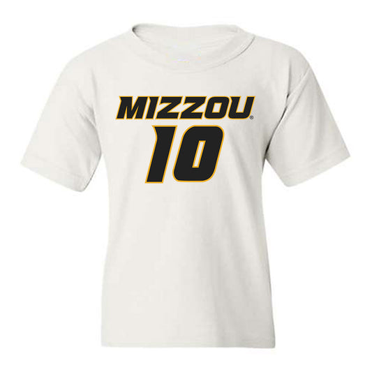 Missouri - NCAA Men's Basketball : Aidan Chronister - Replica Shersey Youth T-Shirt-0