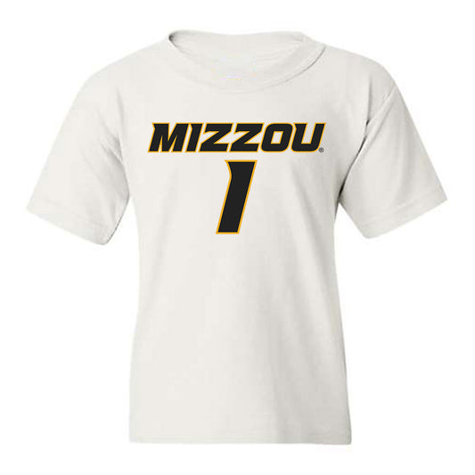 Missouri - NCAA Men's Basketball : Aaron Rowe - Replica Shersey Youth T-Shirt-0
