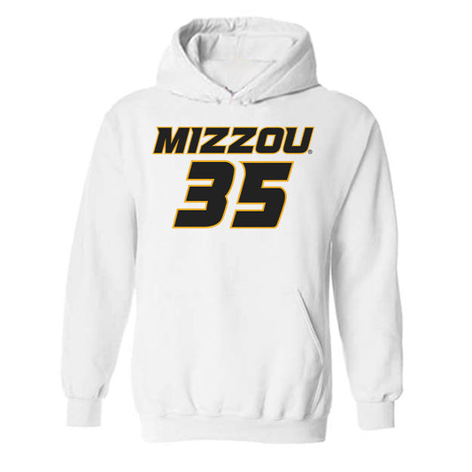 Missouri - NCAA Men's Basketball : Jacob Crews - Replica Shersey Hooded Sweatshirt-0