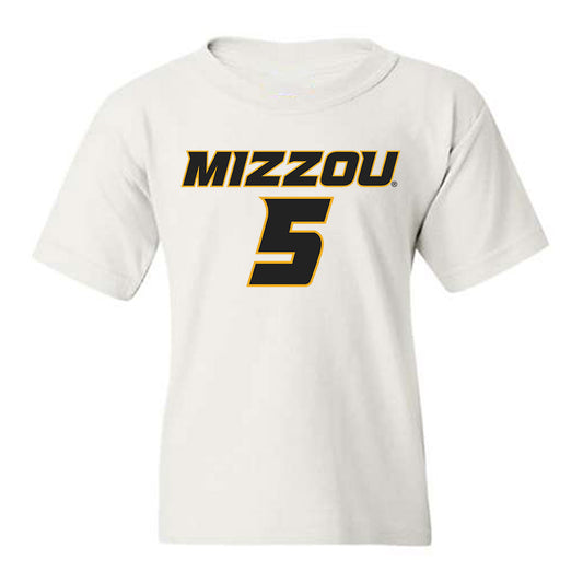 Missouri - NCAA Men's Basketball : T.O. Barrett - Replica Shersey Youth T-Shirt-0