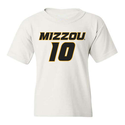 Missouri - NCAA Men's Basketball : Aidan Chronister - Replica Shersey Youth T-Shirt-0