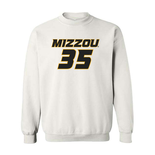 Missouri - NCAA Men's Basketball : Jacob Crews - Replica Shersey Crewneck Sweatshirt-0